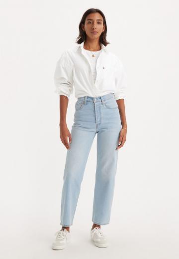 Прямые джинсы