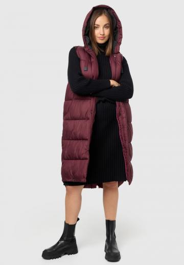 Длинный жилет