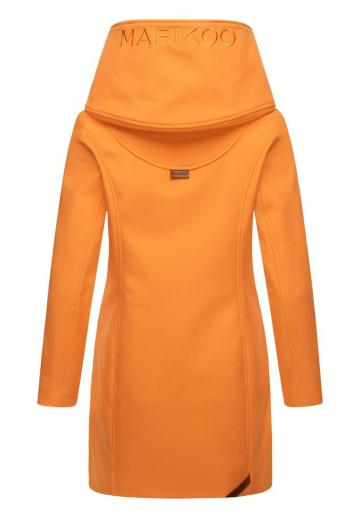 Пальто из искусственной кожи