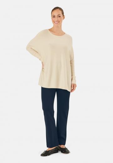 Длинный пуловер