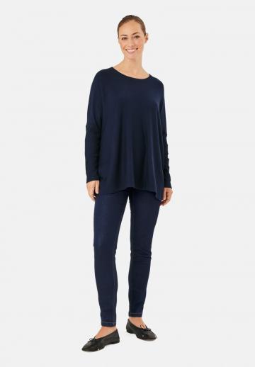 Длинный пуловер