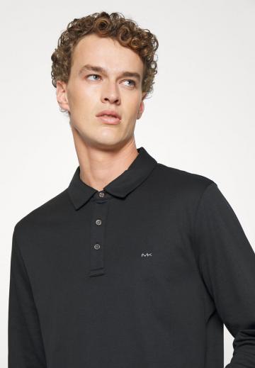 Поло с длинным рукавом