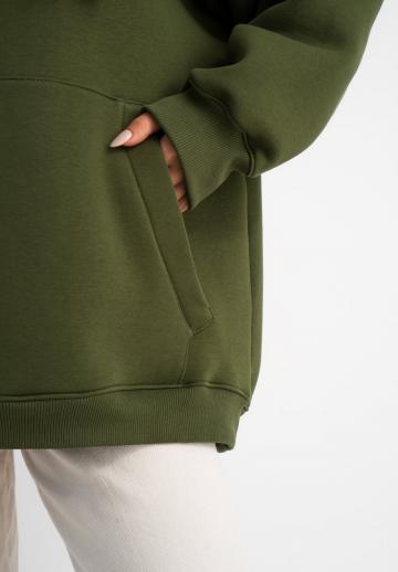 Пуловер с капюшоном