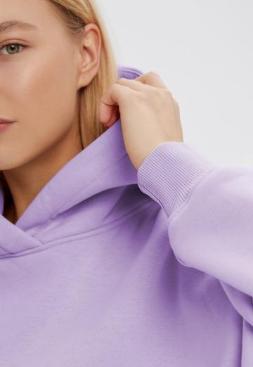 Пуловер с капюшоном