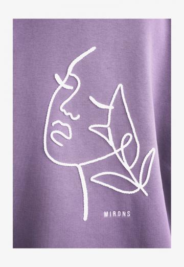 Пуловер с капюшоном