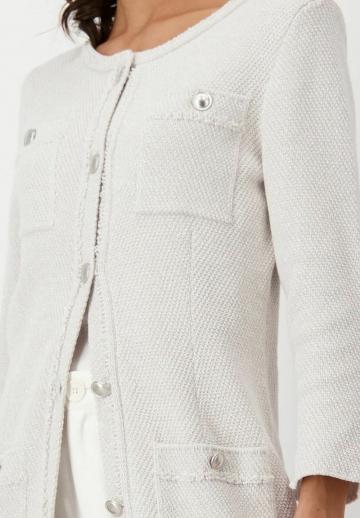 Вязаный жилет