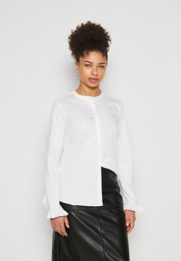 Атласная блузка