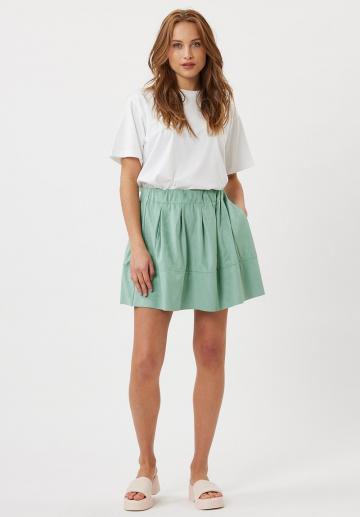 Кожаная юбка