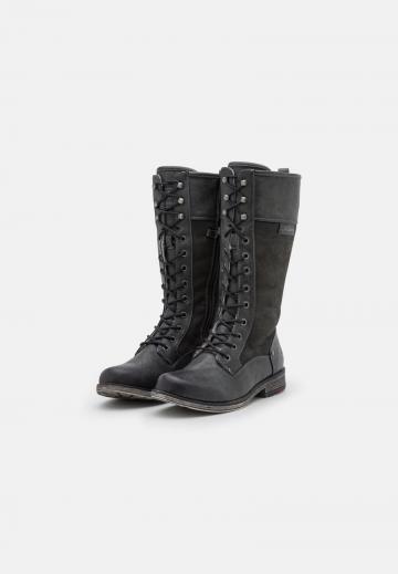 Сапоги на шнуровке