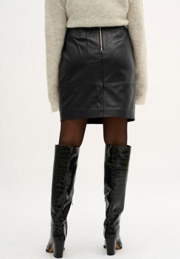 Кожаная юбка
