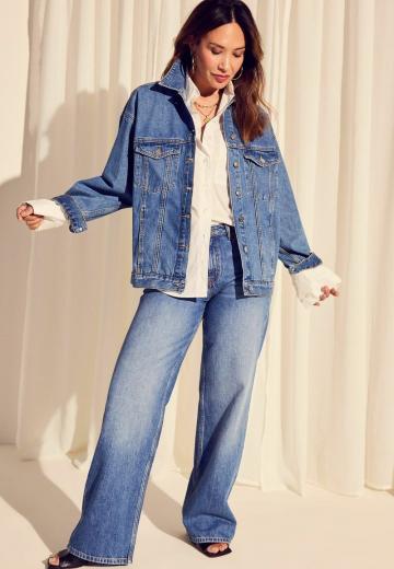 Джинсовая жилетка