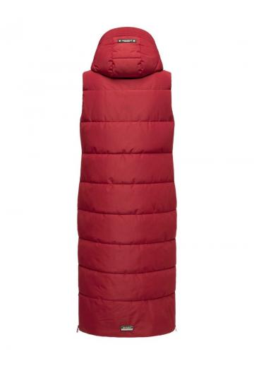 Длинный жилет