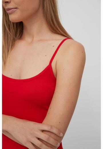 Топ на бретельках