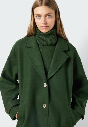 Шерстяное пальто