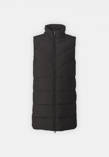 Длинный жилет