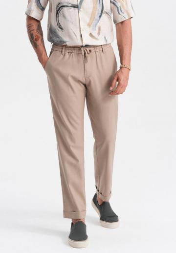 Льняные брюки