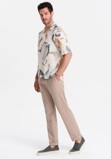 Льняные брюки