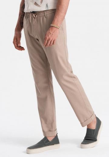 Льняные брюки
