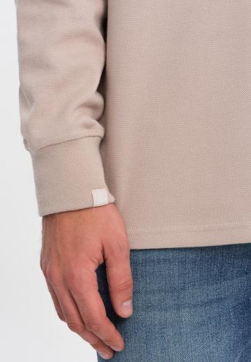 Поло с длинным рукавом