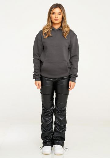 Пуловер с капюшоном