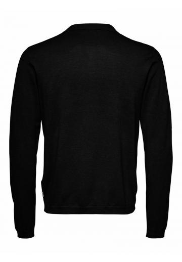 Поло с длинным рукавом