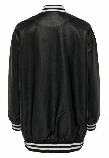 Пальто из искусственной кожи