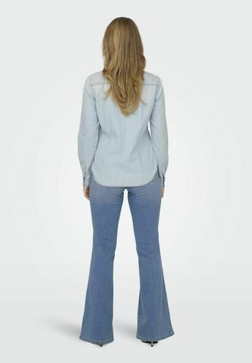 Джинсовая блузка