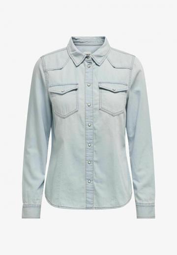 Джинсовая блузка