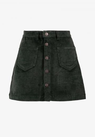 Юбка с накладными карманами