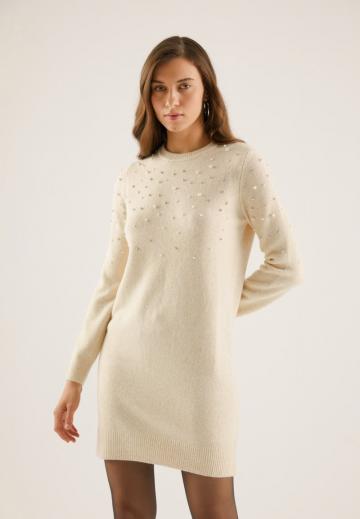 Вязаное платье