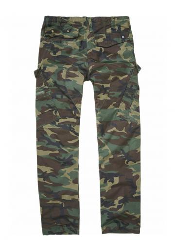 Брюки с накладными карманами