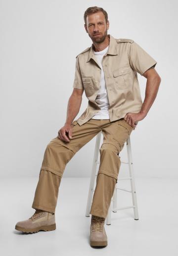 Брюки с накладными карманами