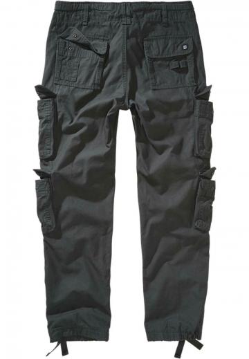 Брюки с накладными карманами