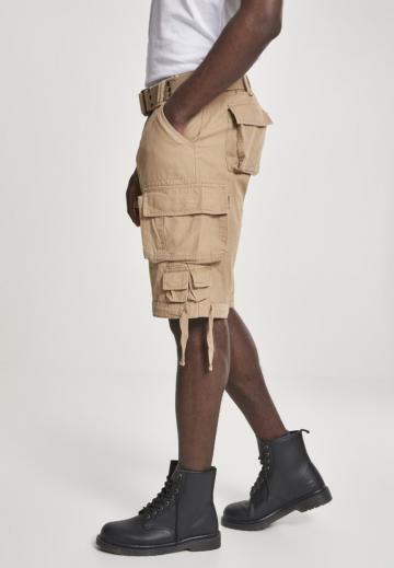 Брюки с накладными карманами