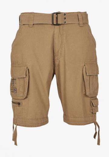 Брюки с накладными карманами