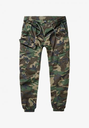 Брюки с накладными карманами