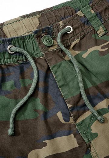 Брюки с накладными карманами