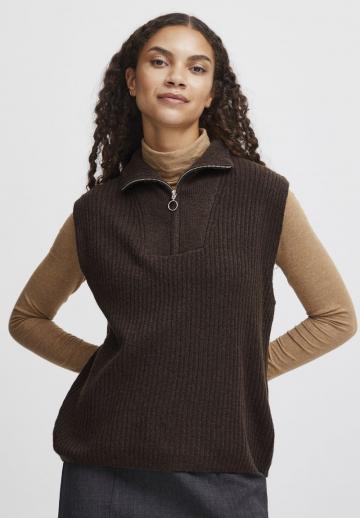 Пуловер с коротким рукавом