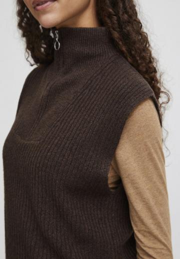 Пуловер с коротким рукавом