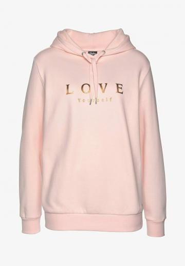 Пуловер с капюшоном