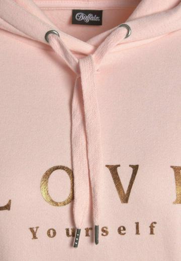 Пуловер с капюшоном