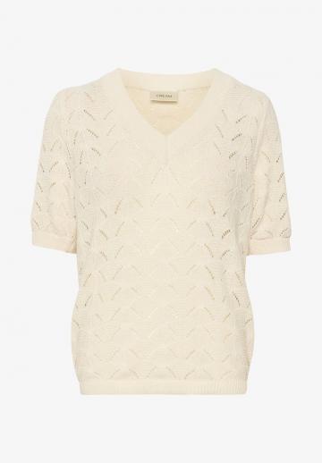 Пуловер с коротким рукавом