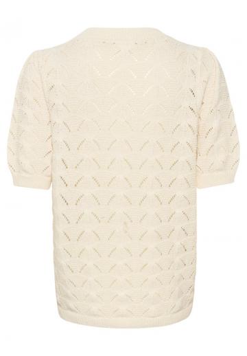 Пуловер с коротким рукавом