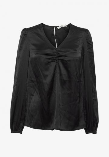 Атласная блузка