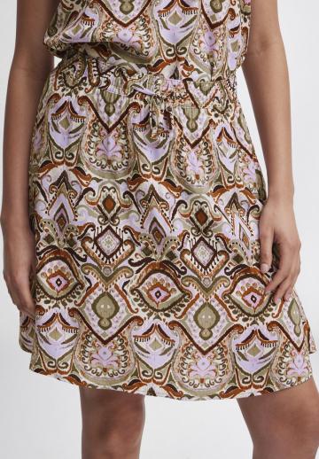 Юбка с воланами