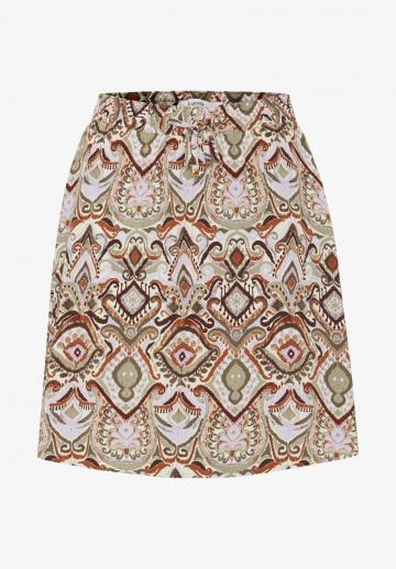 Юбка с воланами