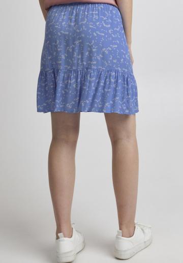 Юбка с воланами