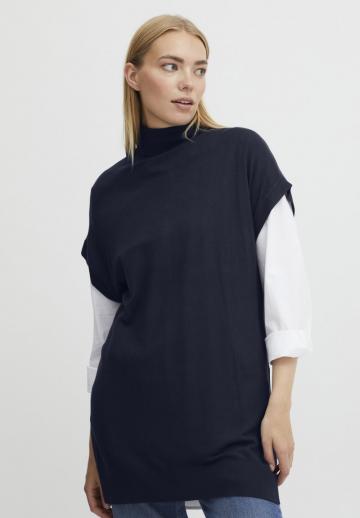 Пуловер с коротким рукавом