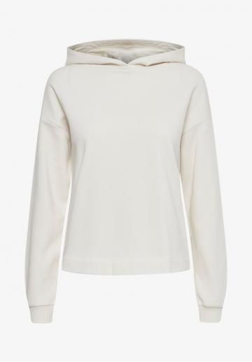 Пуловер с капюшоном