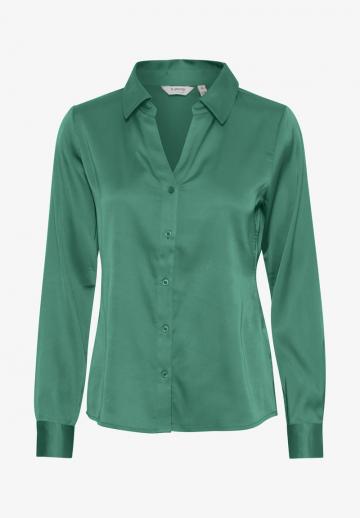 Атласная блузка